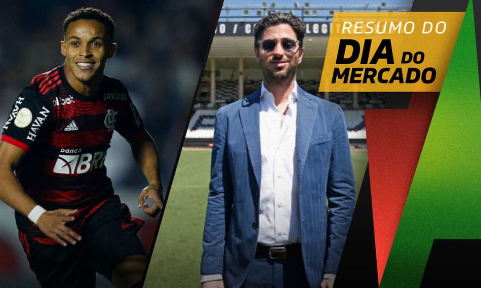 Flamengo vende joia, técnico vira alvo do Vasco… o Dia do Mercado!