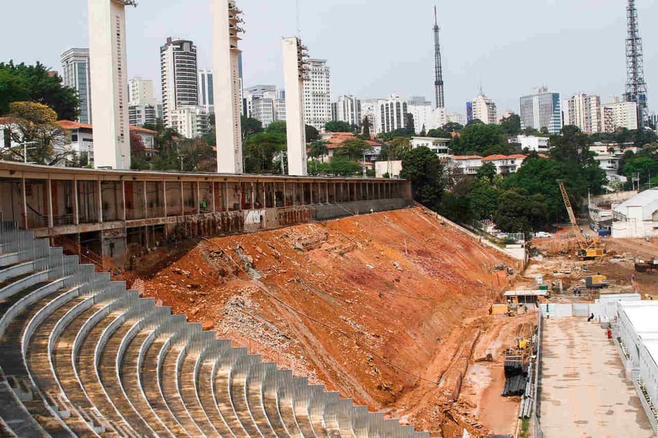 LANCE! entra no Pacaembu e mostra como está a reforma do estádio; veja fotos!