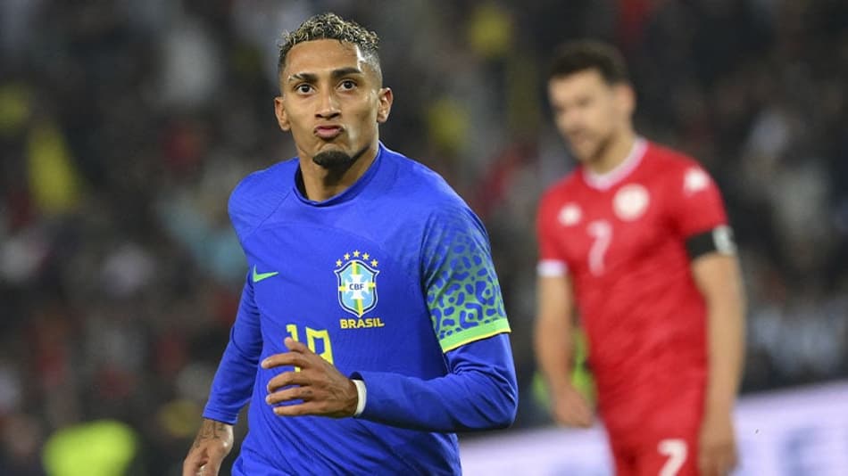ATUAÇÕES: Pedro marca e Raphinha é o melhor em campo em goleada da Seleção Brasileira