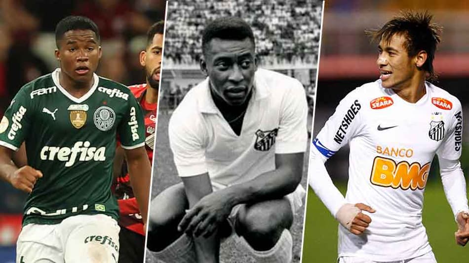 Endrick marcou com 16 anos! Com qual idade 25 craques fizeram seu primeiro gol?
