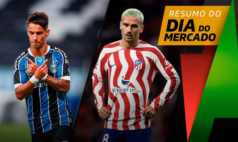 Gigante paulista mira Ferreirinha, futuro de Griezmann é definido… o Dia do Mercado!
