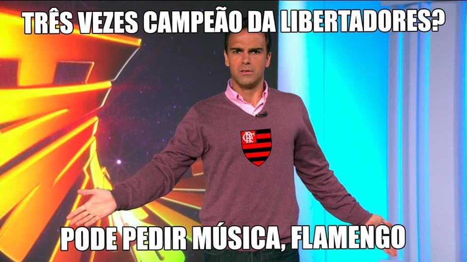 Memes do Flamengo tri da Libertadores