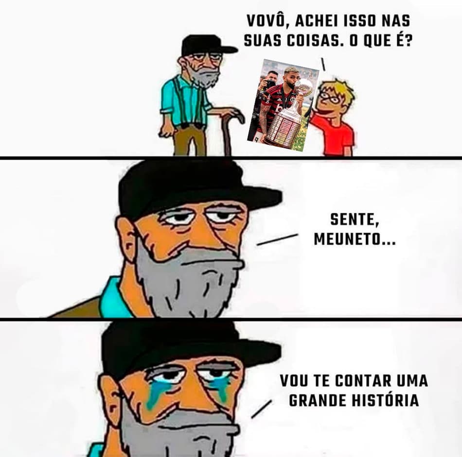 Memes do Flamengo tri da Libertadores