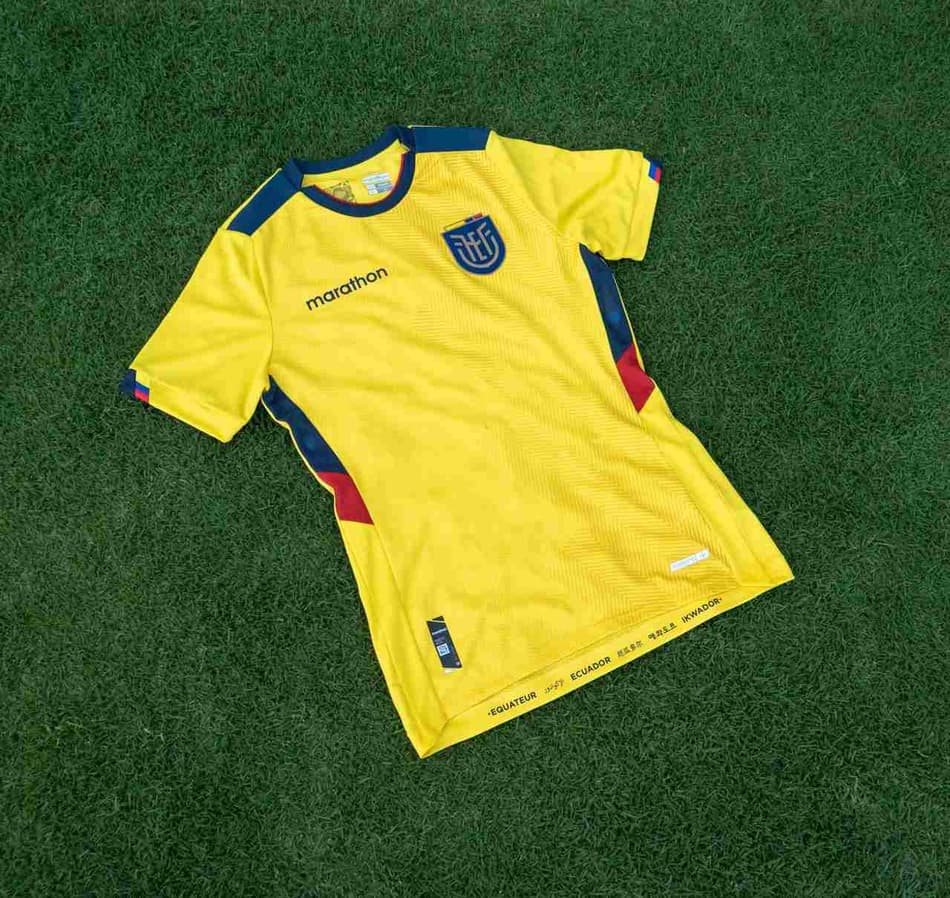 Camisa Equador Copa 1