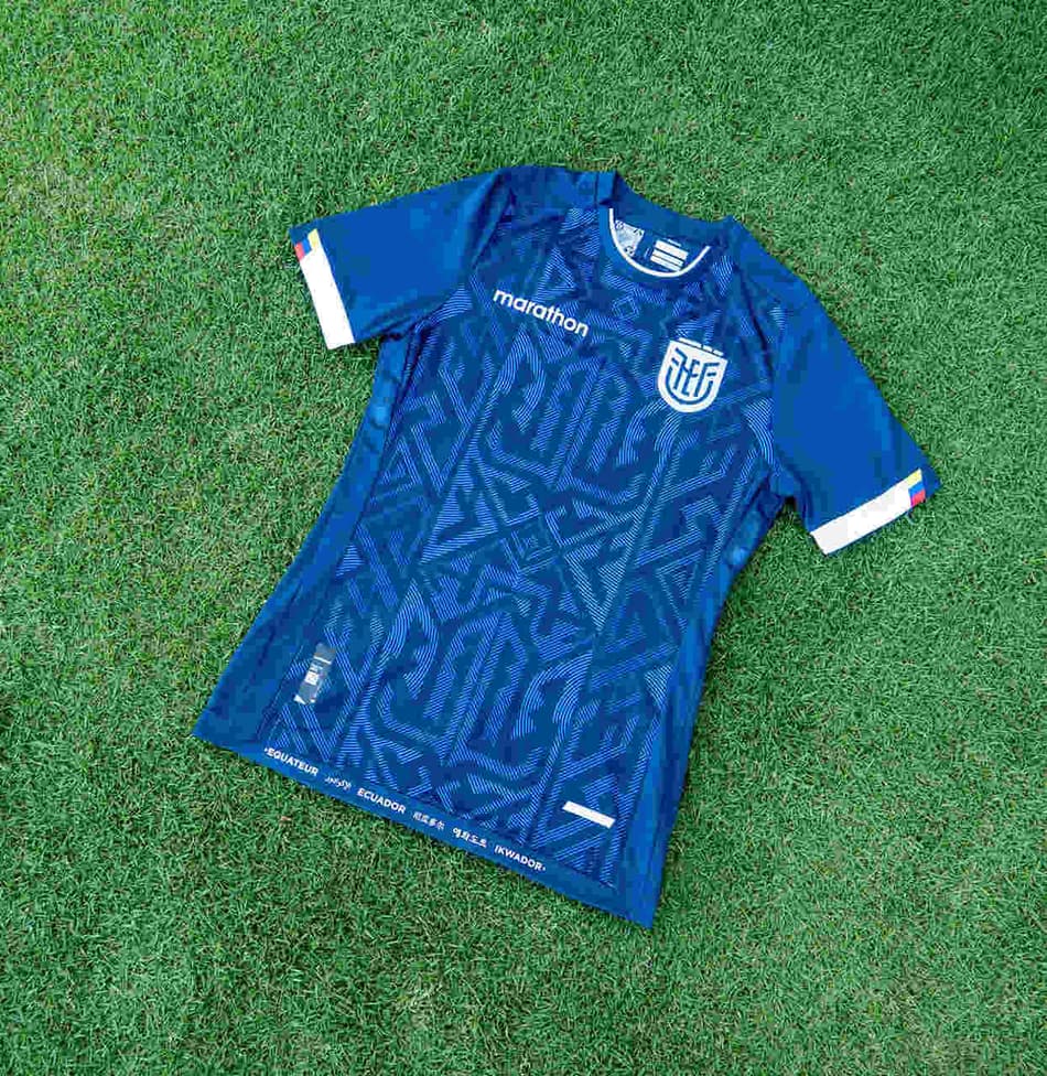 Camisa Equador Copa 2