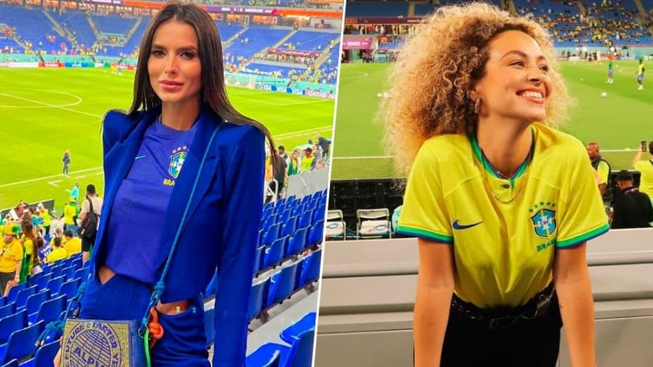 Modelos que estão no Qatar são apontadas como romances de Neymar e Vinicius Jr; entenda e veja fotos