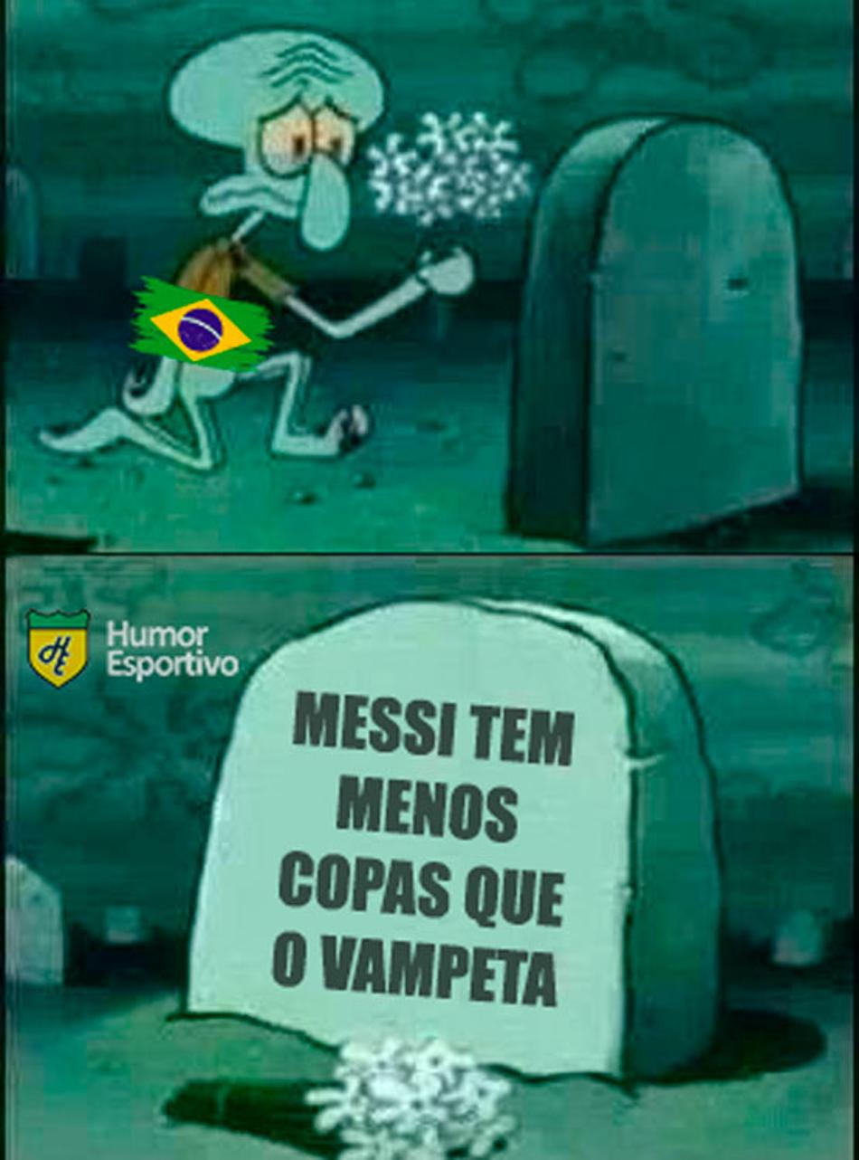 Memes com Argentina e Messi campeões do Mundo