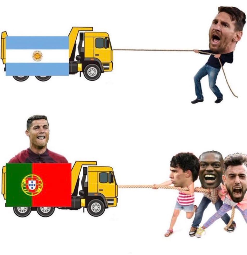 Memes com Argentina e Messi campeões do Mundo