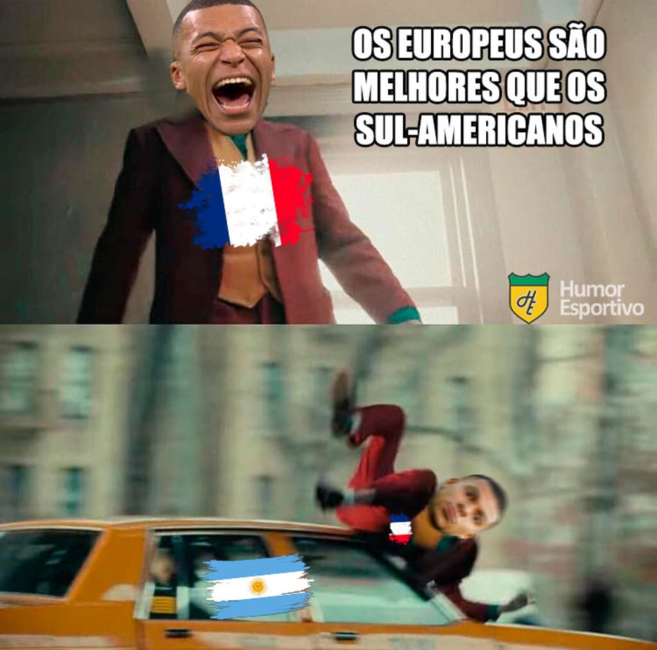 Memes com Argentina e Messi campeões do Mundo