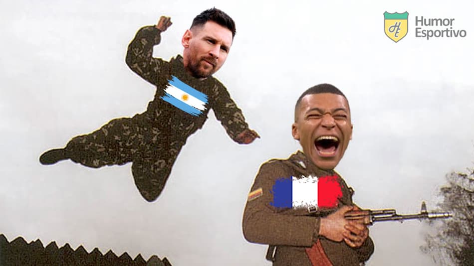 Memes com Argentina e Messi campeões do Mundo