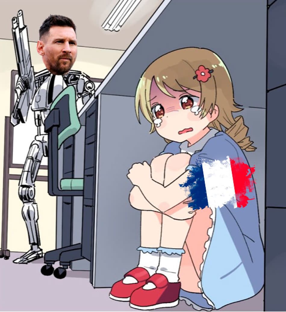 Memes com Argentina e Messi campeões do Mundo