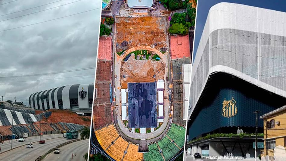 Estádio do interior de São Paulo na lista! Veja projetos de modernização de arenas pelo Brasil