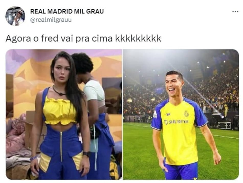 Beijo entre Fred e Larissa no BBB rende memes
