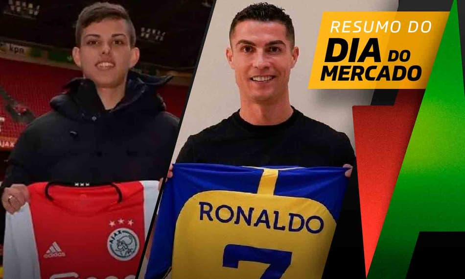 Fluminense anuncia meia do Ajax, Cristiano Ronaldo tem cláusula de saída para clube inglês… o Dia do Mercado!