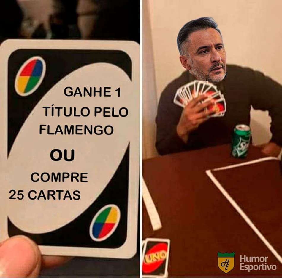 Vítor Pereira sofreu com os memes após vice da Recopa