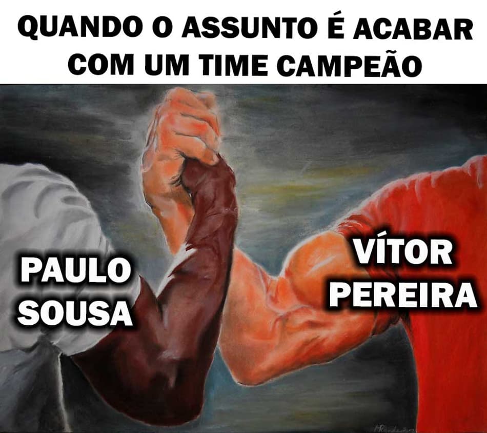 Vítor Pereira sofreu com os memes após vice da Recopa