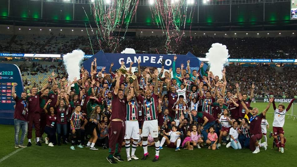 Fluminense aplica goleada histórica: veja a final do Cariocão em imagens