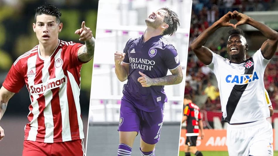 James Rodríguez, Pato… Veja 20 jogadores sul-americanos sem clube