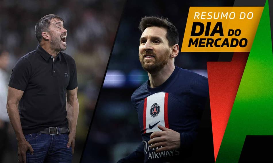 Coudet bate o martelo sobre futuro no Atlético-MG, Barcelona monta plano por Messi… O Dia do Mercado!