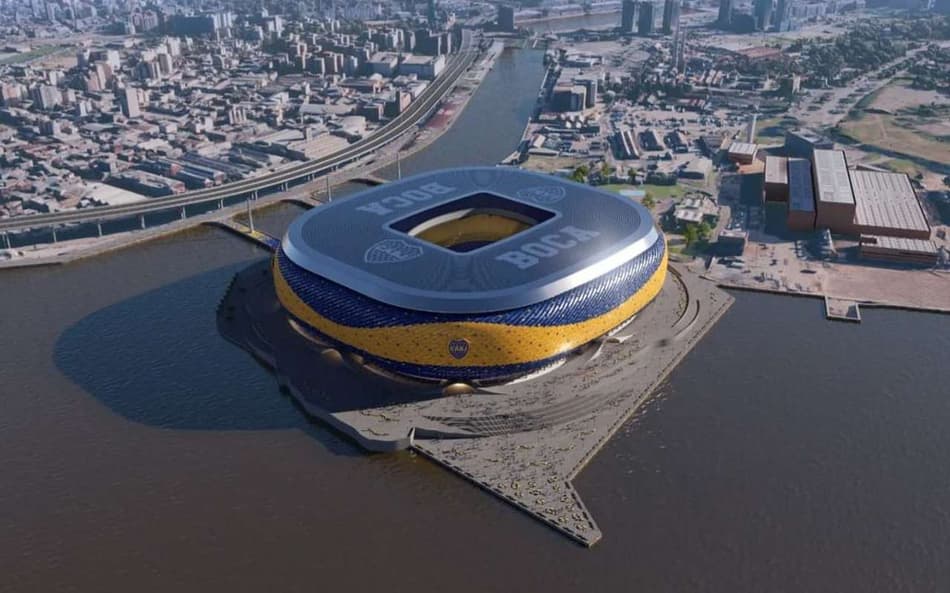 Boca Juniors ganha projeto para Nova Bombonera de 112 mil torcedores; veja imagens
