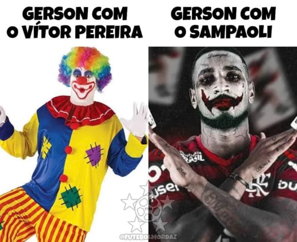 De Bruyne e Haaland rubro-negros protagonizam memes da goleada do Flamengo