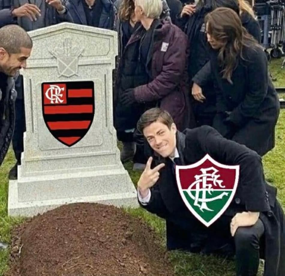 É chocolate! Os memes da goleada do Fluminense sobre o Flamengo