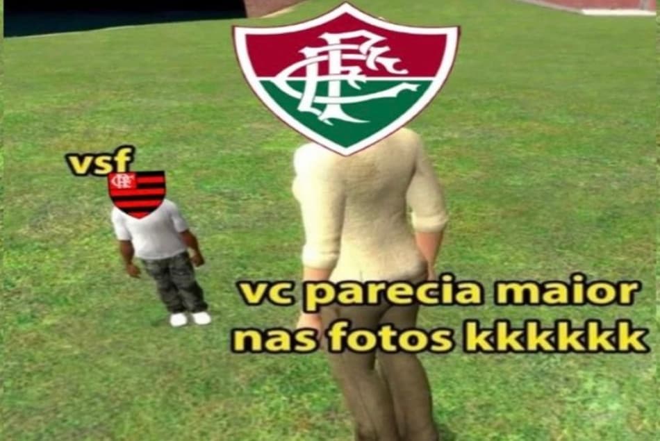 É chocolate! Os memes da goleada do Fluminense sobre o Flamengo