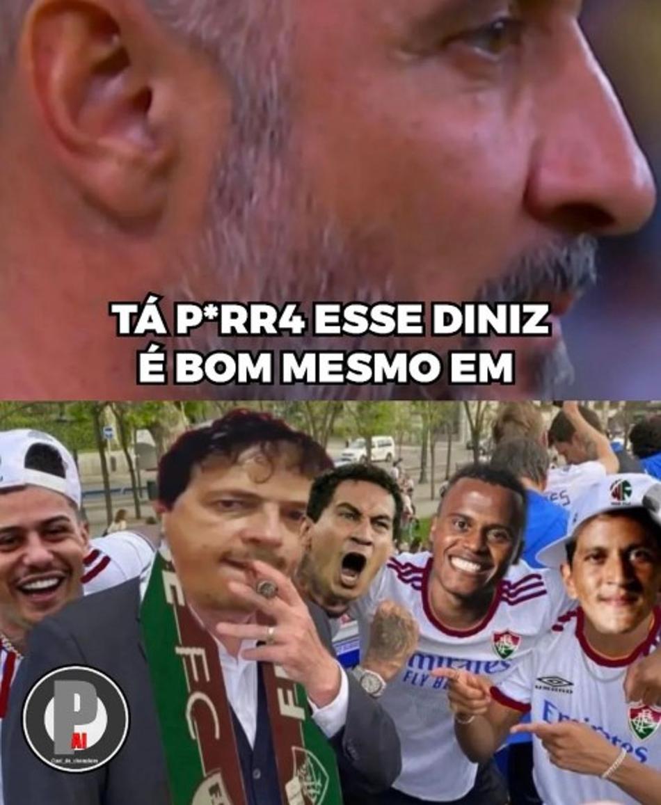 É chocolate! Os memes da goleada do Fluminense sobre o Flamengo