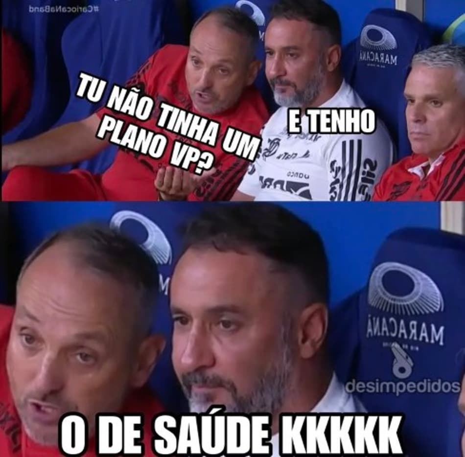 É chocolate! Os memes da goleada do Fluminense sobre o Flamengo