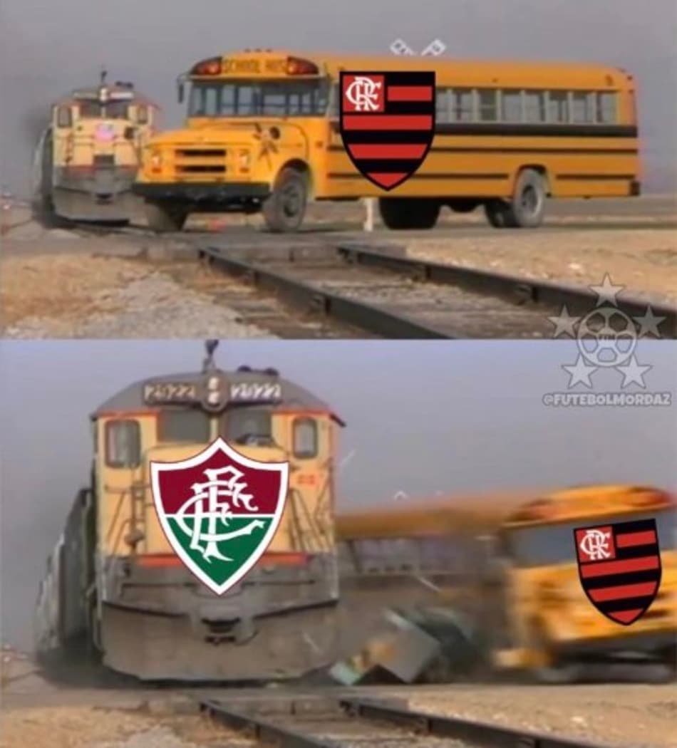 É chocolate! Os memes da goleada do Fluminense sobre o Flamengo