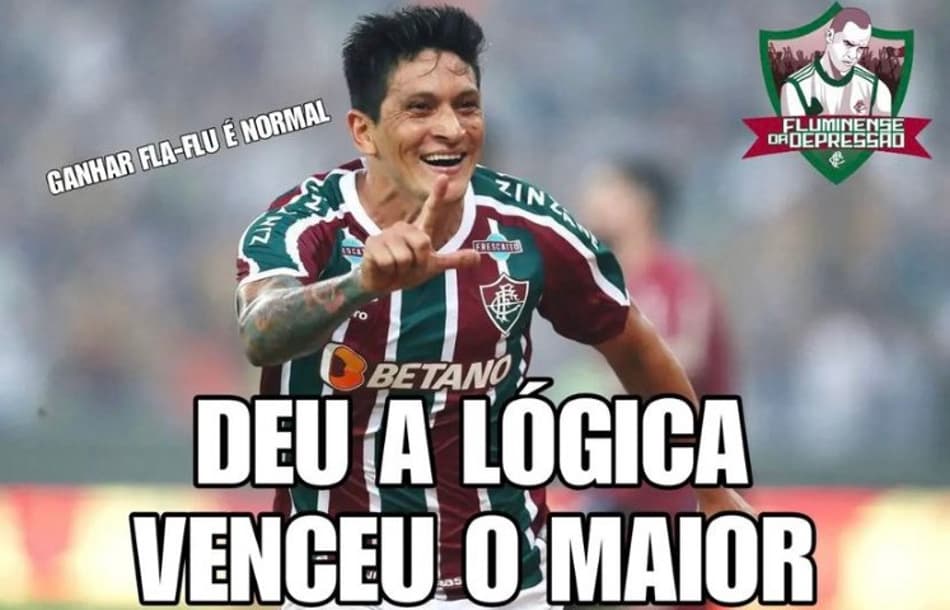 É chocolate! Os memes da goleada do Fluminense sobre o Flamengo