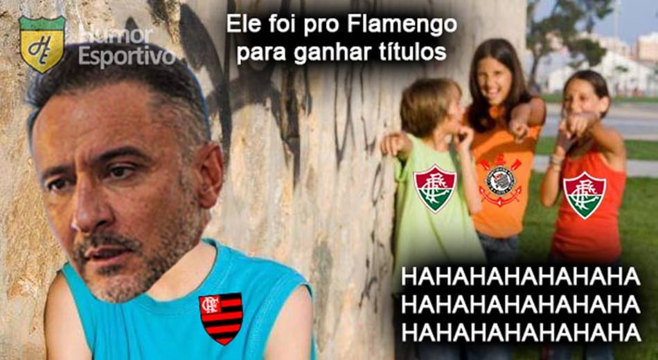 Memes com Flamengo e Vítor Pereira bombam após título carioca do Fluminense