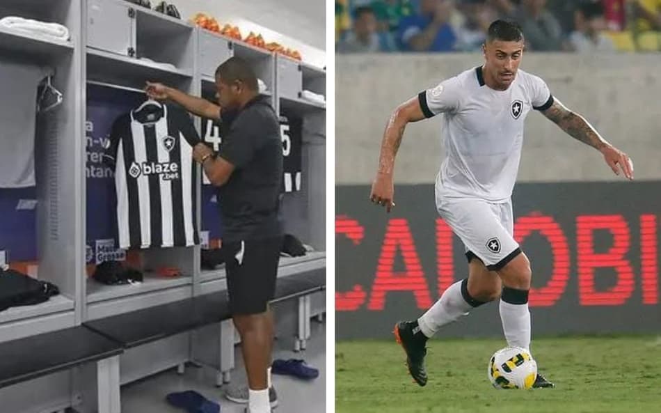 Camisa Botafogo - erro com patrocínio