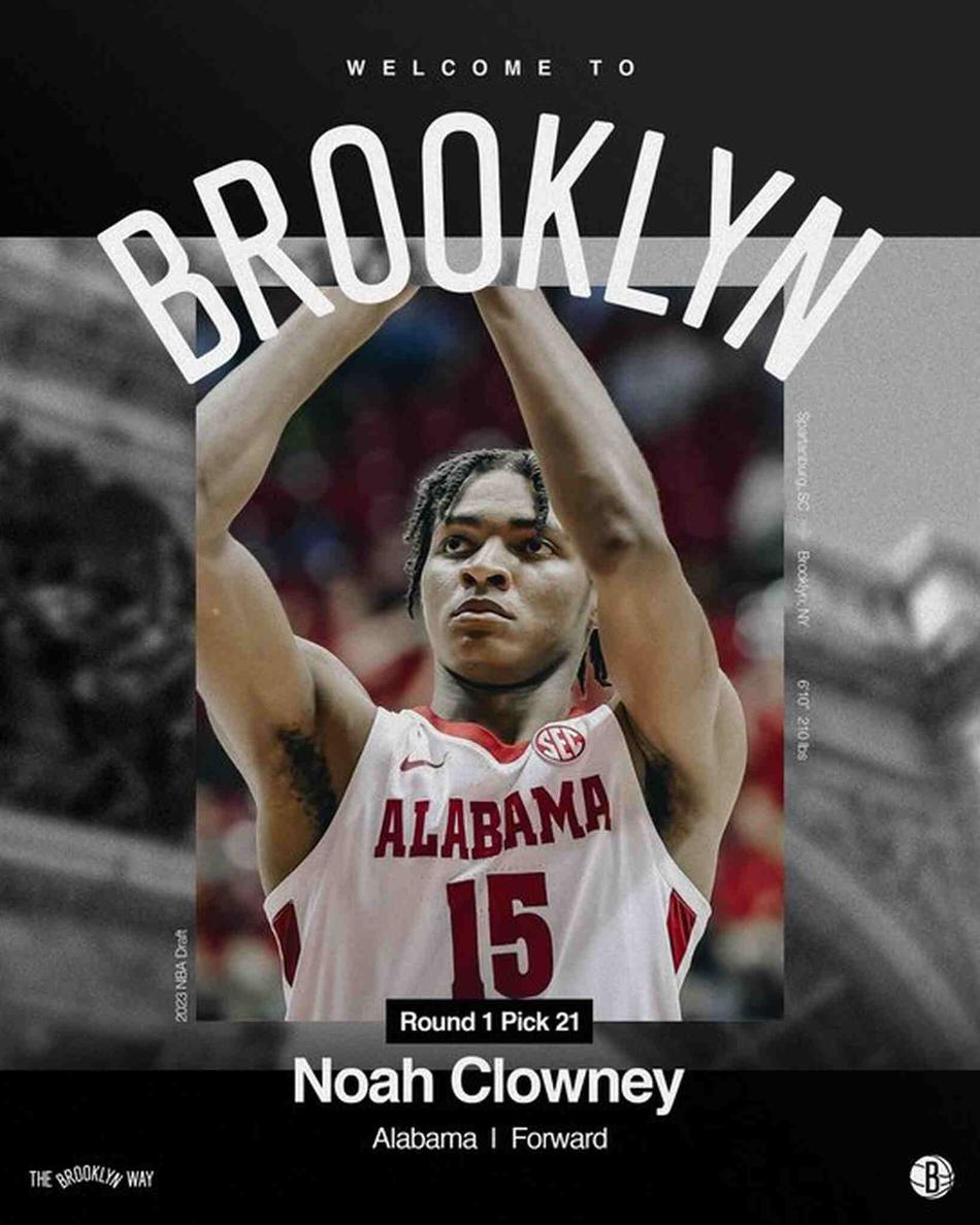 Noah Clowney - Brooklyn Nets - Draft