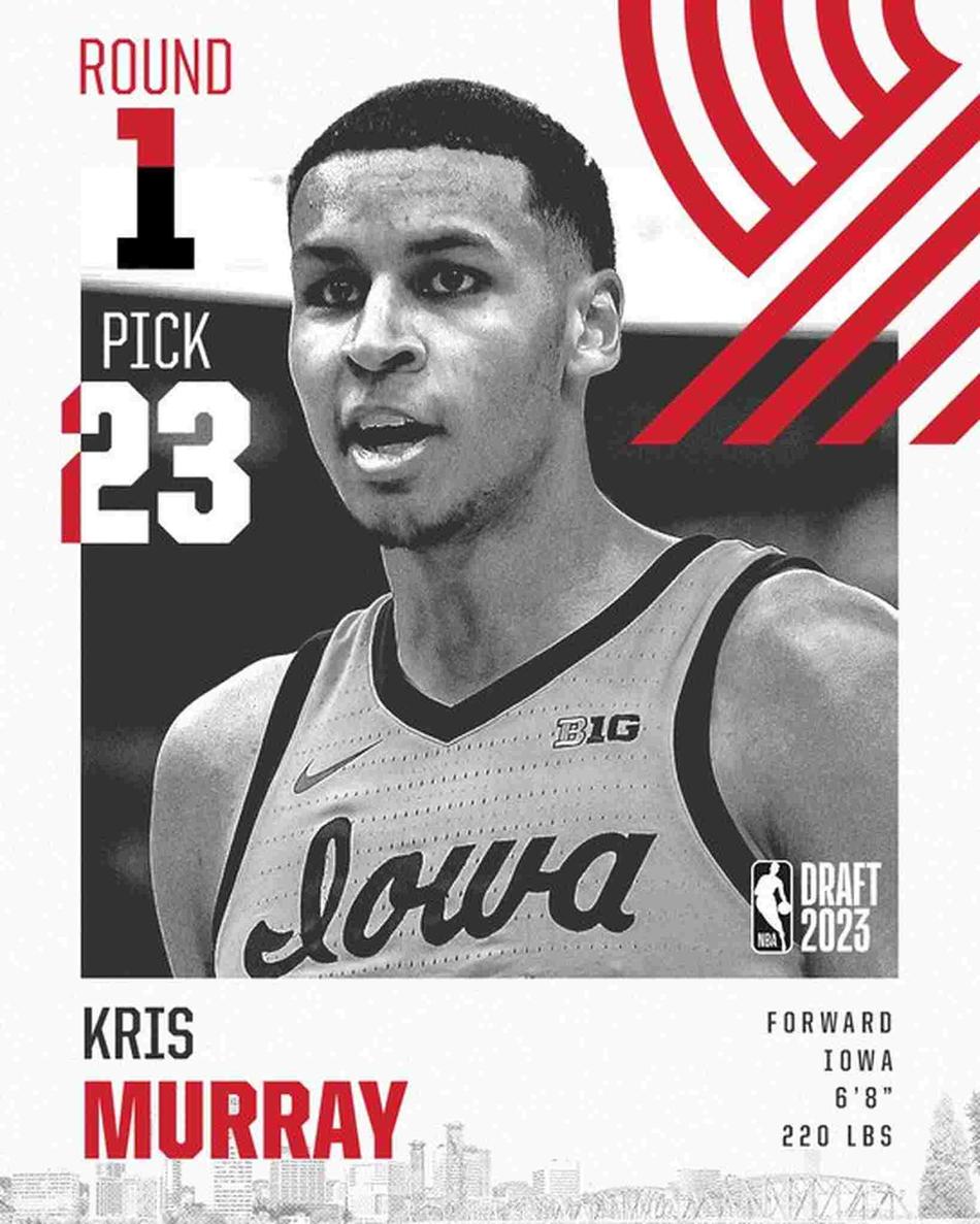 Kris Murray - Portland Trail Blazer - Draft