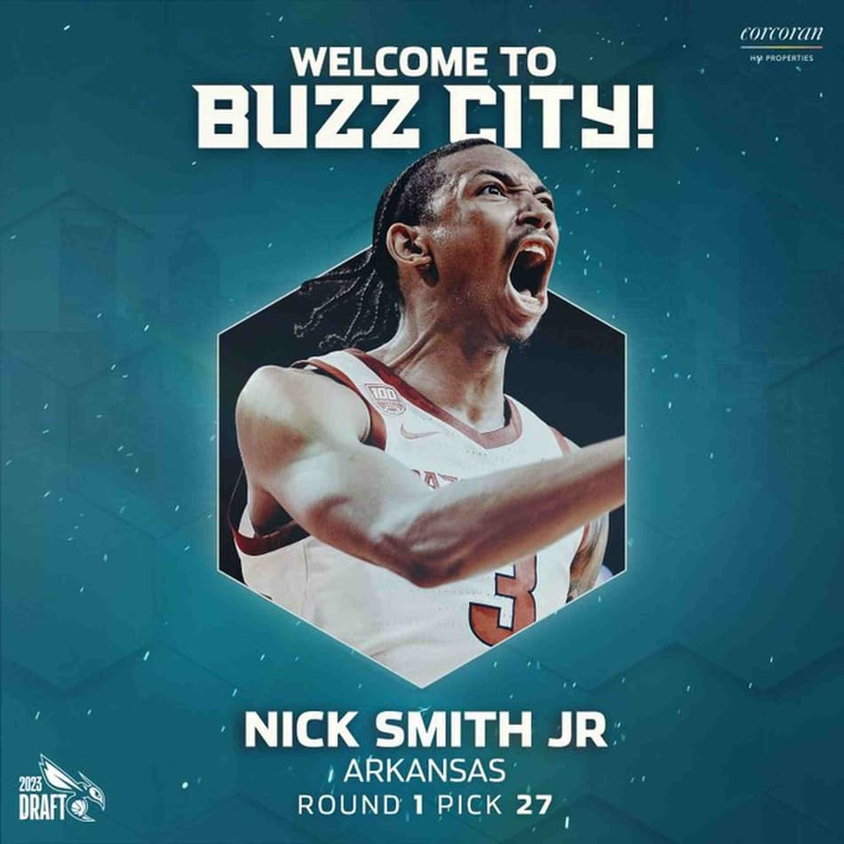 Nick Smith Jr - Charlotte Hornets - Draft