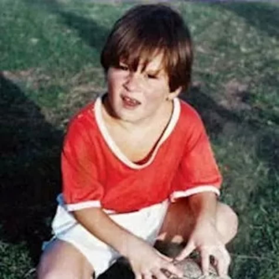 Messi criança