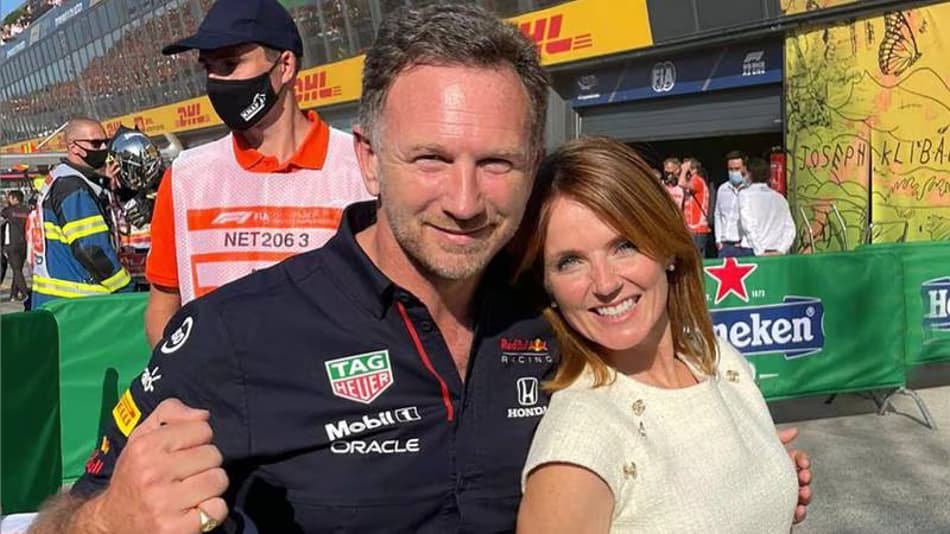 Christian Horner e Geri Halliwell
