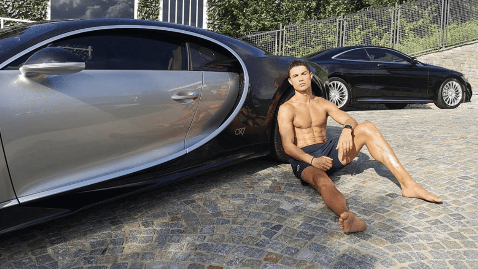 Bugatti Chiron Cristiano Ronaldo