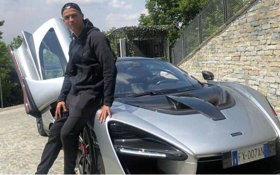 McLaren Senna Cristiano Ronaldo