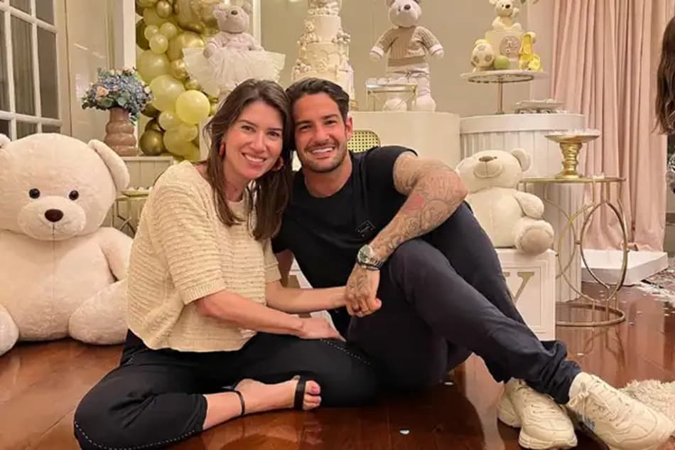Alexandre Pato e Rebeca Abravanel