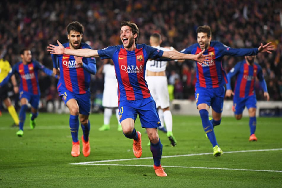 Barcelona x PSG - 2017