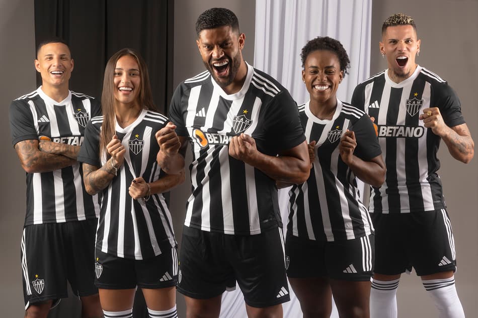 Atlético-MG lança novo uniforme 1! Veja camisas de clubes da Série A para 2024