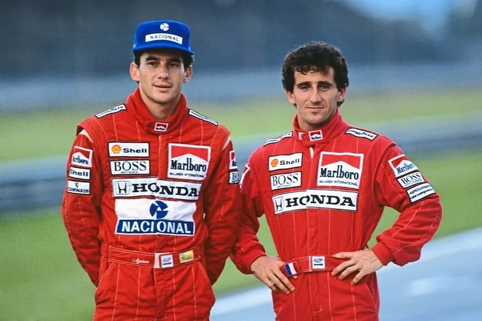 ayrton senna alain prost