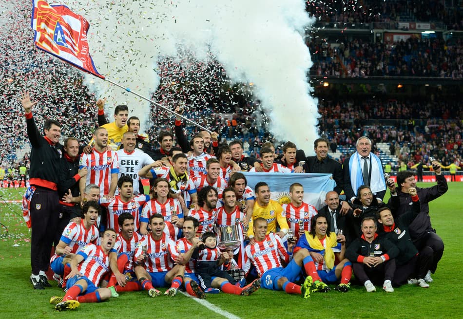 Atlético de Madrid - Campeão da Copa do rei 2012/2013