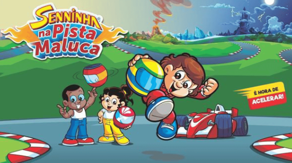 senninha na pista maluca