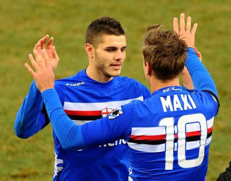 mauro icardi e maxi lopez