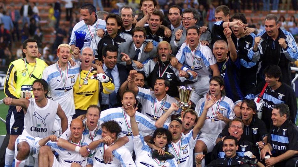 Lazio campeão Campeonato Italiano 1999/2000
