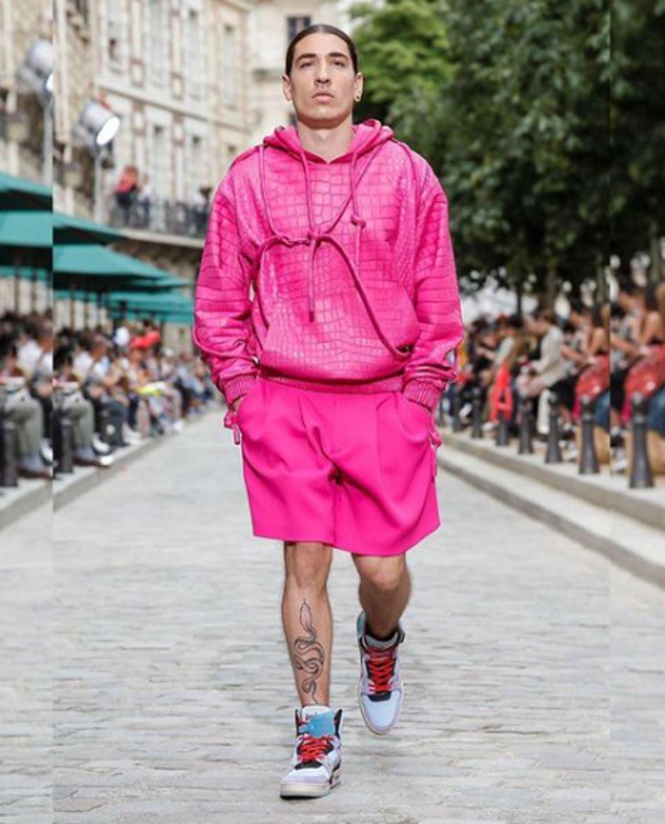 bellerin desfile louis vuitton