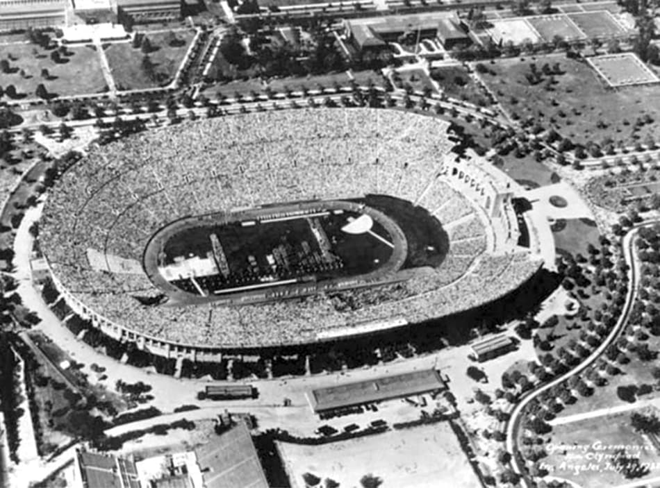 Abertura Estádio Olímpico de Los Angeles 1932
